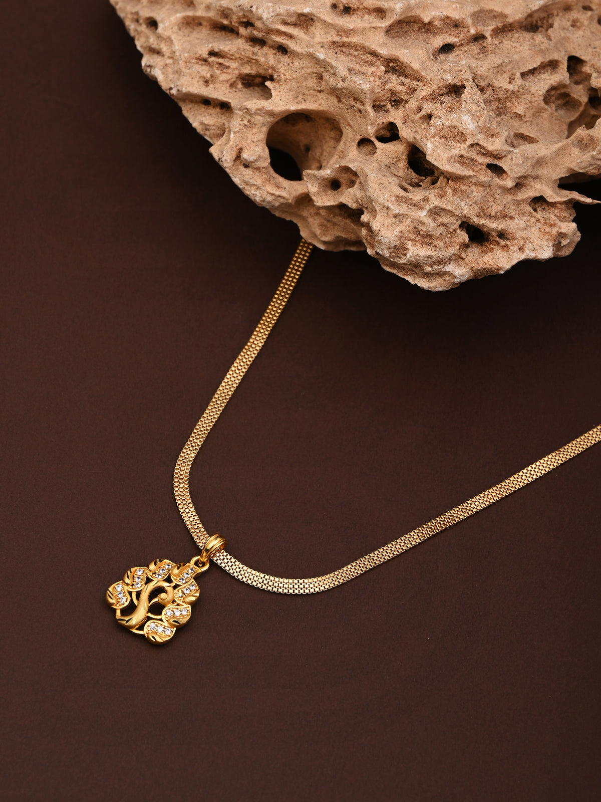 Premium One-Gram Gold Finish Necklace Set | Elegant & Lightweight